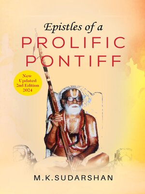 cover image of EPISTLES OF a PROLIFIC PONTIFF (Second & Updated edition)